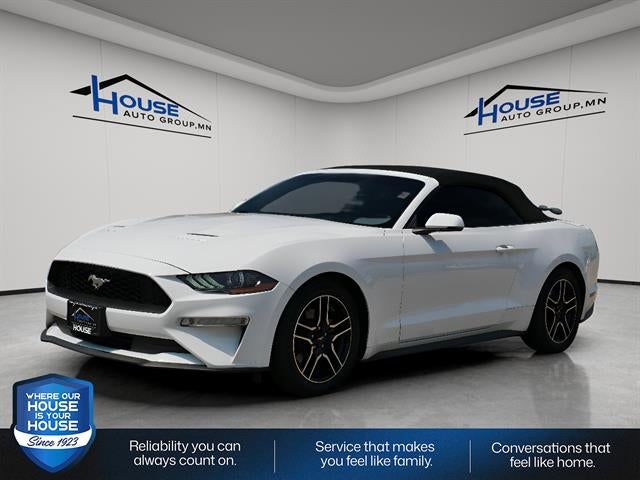 Used 2019 Ford Mustang EcoBoost Premium with VIN 1FATP8UHXK5148840 for sale in Owatonna, Minnesota