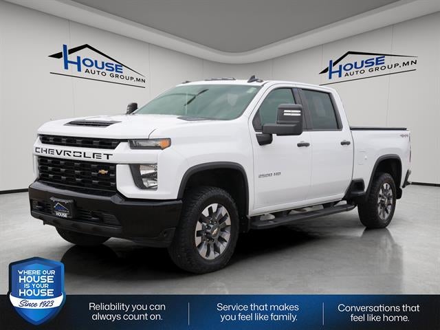 Used 2021 Chevrolet Silverado 2500HD Custom with VIN 1GC4YME79MF291480 for sale in Owatonna, Minnesota