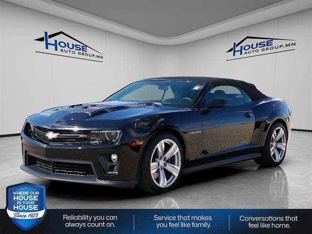 Used 2013 Chevrolet Camaro ZL1 with VIN 2G1FZ3DP3D9801633 for sale in Owatonna, Minnesota
