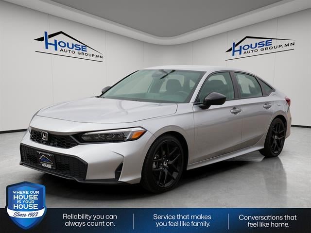 Used 2025 Honda Civic Sport with VIN 2HGFE2F59SH600302 for sale in Owatonna, Minnesota