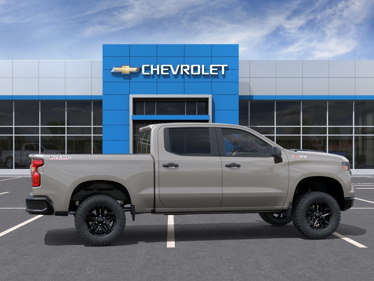 2026 Chevrolet Silverado 1500 Crew Cab Short Box 4-Wheel Drive Custom Trail Boss