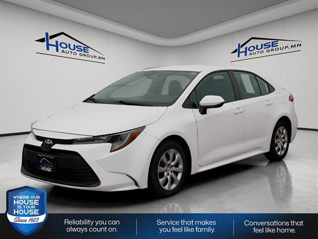 Used 2025 Toyota Corolla LE with VIN 5YFB4MDE4SP259383 for sale in Owatonna, Minnesota
