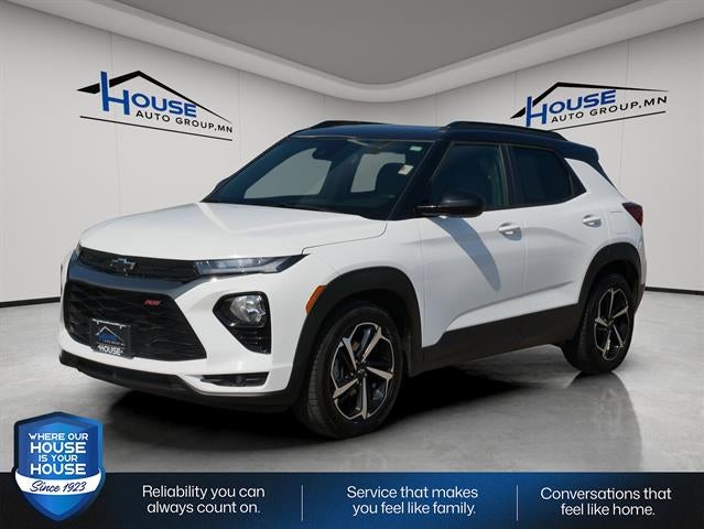 Used 2021 Chevrolet Trailblazer RS with VIN KL79MTSL7MB050986 for sale in Owatonna, Minnesota