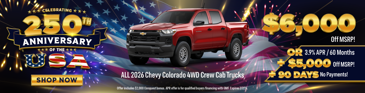 2026 Chevy Colorado 4WD 
