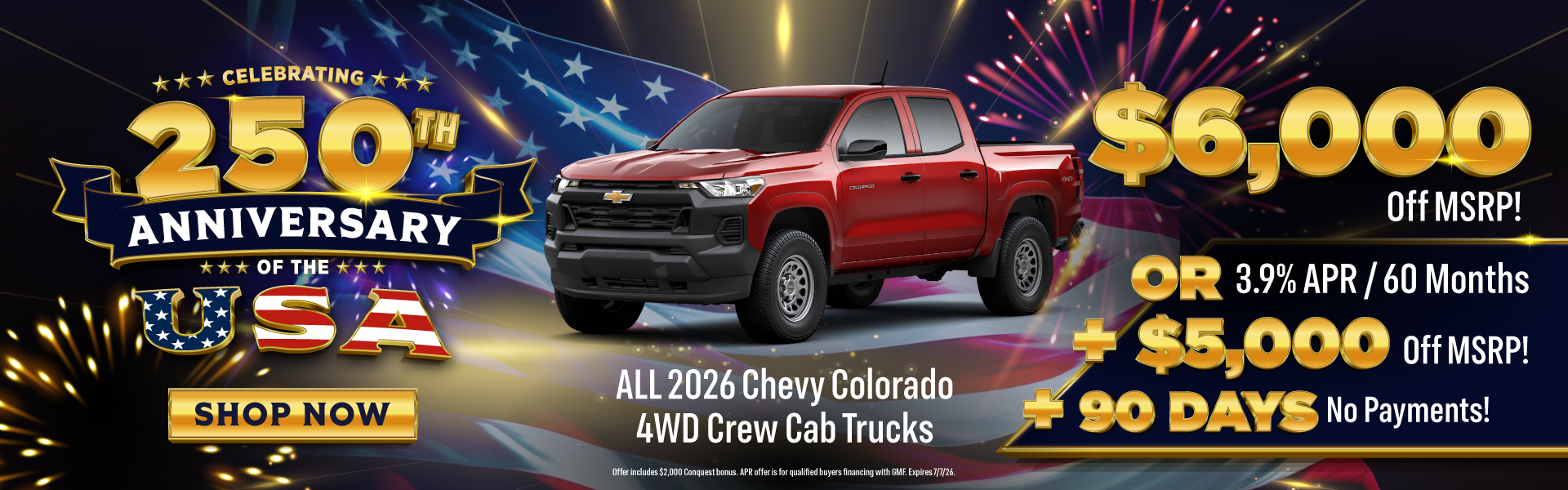 2026 Chevy Colorado 4WD