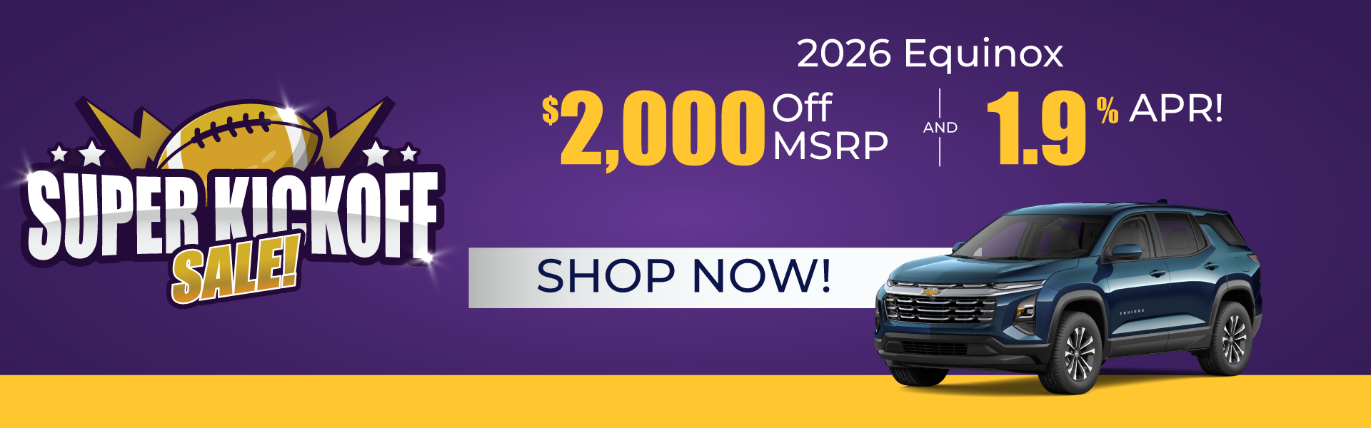 View NEW 2026 Equinox SUV Inventory