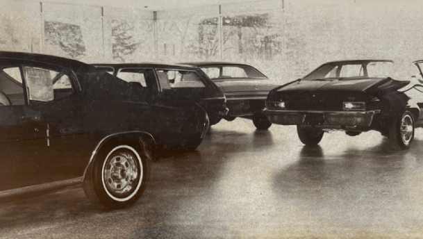 Old Photograph of House Chevrolet Owatonna in OWATONNA MN