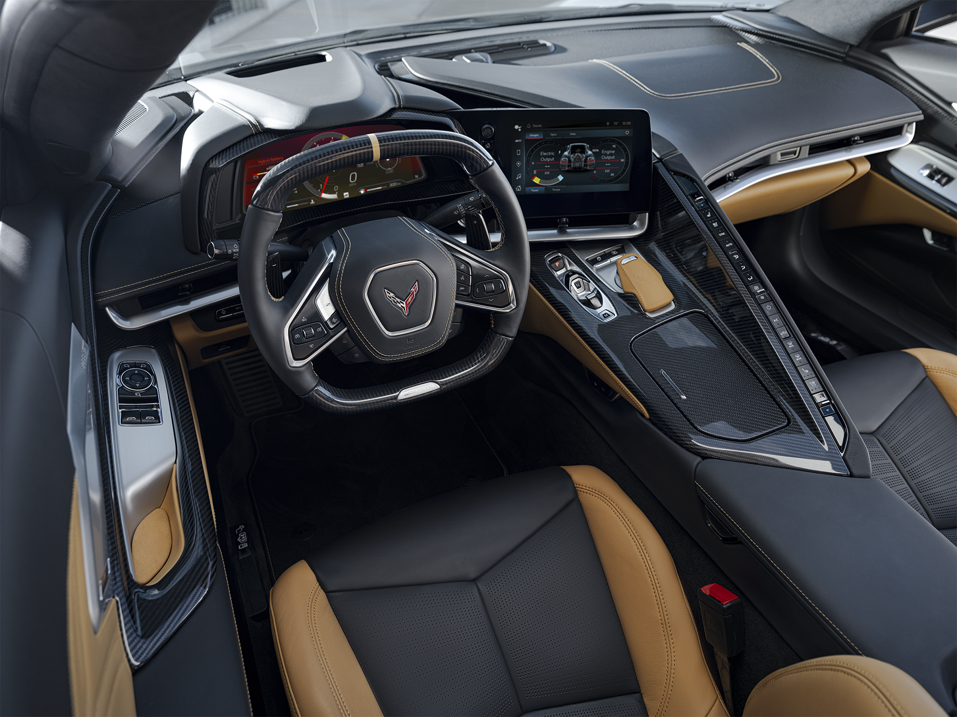 2024 Chevrolet Corvette interior front seats