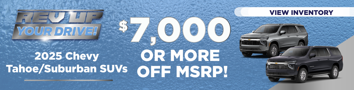 2025 Tahoe/Suburban